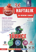 8. Sınıf Haftalık Türkçe Denemeleri