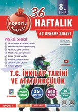 8. Sınıf Haftalık T.c. İnkılâp Tarihi Ve Atatürkçülük Denemeleri