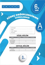 Omage 6. Sınıf Süreç Değerlendirme Ekim A Söz-say Kod 241003