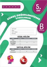 Omage 5. Sınıf Süreç Değerlendirme Nisan B Söz-say Kod 250402